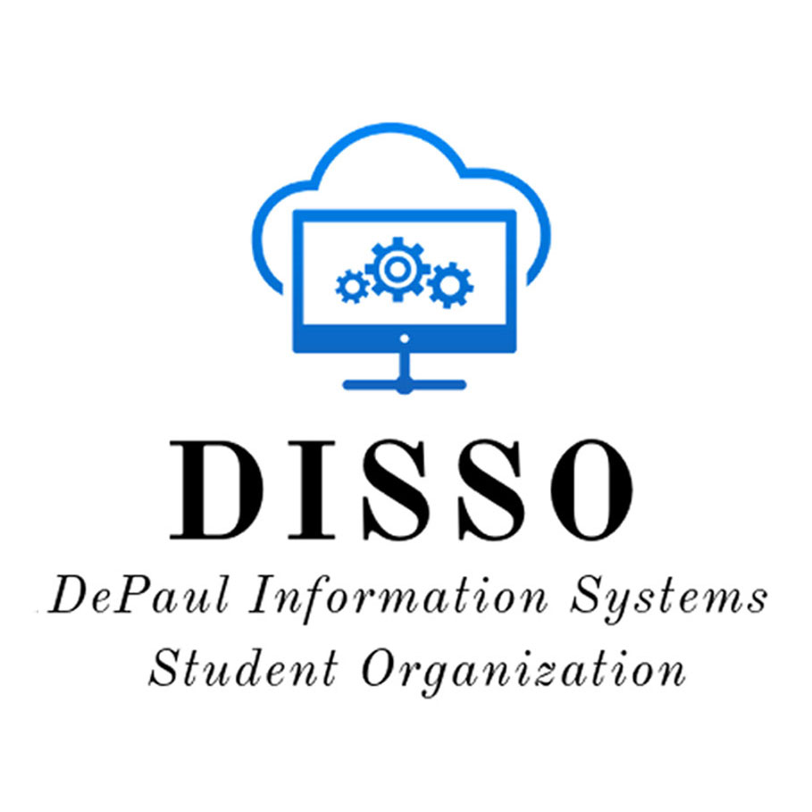 D I S S O logo of a pc screen and cloud