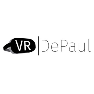 Virtual Reality DePaul logo